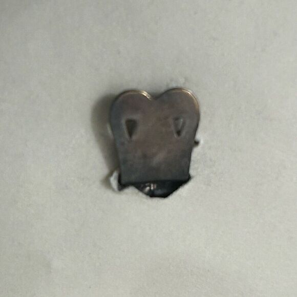 NWT Vintage Bijoux Terner Rhinestone Shoe Clips Triangle Shape Clear Crystal - Picture 4 of 4